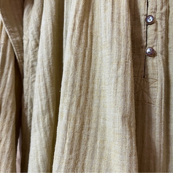 Free People | We The Free Sand Dune Henley Button Popover Tunic Top Size M - Picture 8 of 12